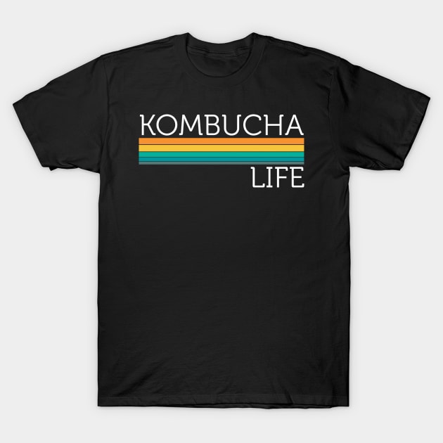 Kombucha Life Kombucha Maker Tea Fungus Kombucha Lover T-Shirt by sBag-Designs